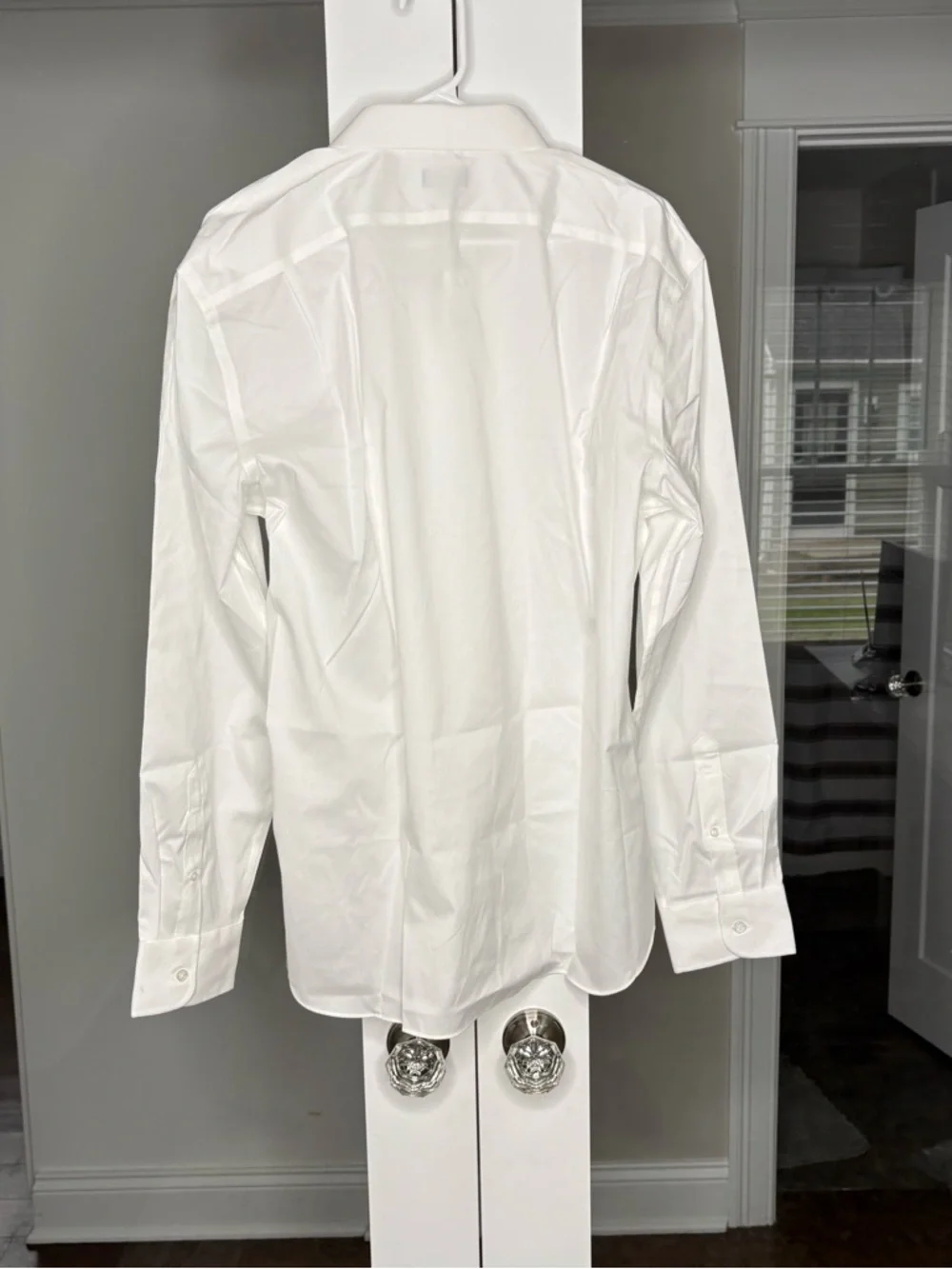 NWT J. Crew Bowery Wrinkle-free Dress Shirt Spread Collar White